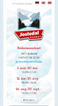 Mobile Screenshot of jostedal.com